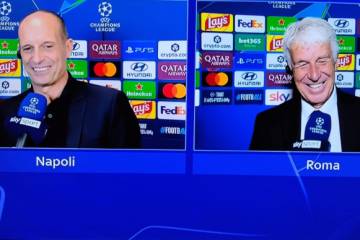 🎥 Siparietto Allegri-Gasp: “Vinto entrambi, arrivo Max!”. “Noi ne avevamo più bisogno” 🤣