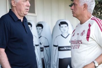 🗣️ Mourinho: “Ancelotti ci ha fatto visita per testare i giocatori brasiliani. Qui ci sono sue foto ovunque, sono stufo di lui!”