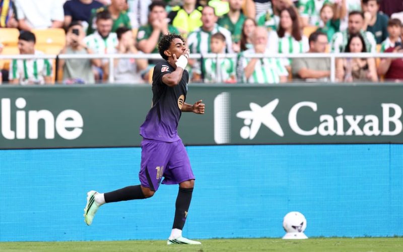 🔥 Gol SENZA SENSO di Lamine Yamal contro il Betis: il valore in xG del tiro è 🤯